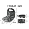 Electric Sanwich Maker Automatic Mini Waffle Bread Breakfast Baking Machine Oven Iron Grill