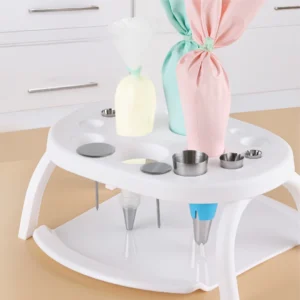 Cream Holder Stand   Cake Transfer Tray Set Dessert Display for Cupcakes   Pastries Bakery Essential