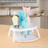 Cream Holder Stand   Cake Transfer Tray Set Dessert Display for Cupcakes   Pastries Bakery Essential