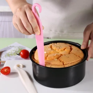 Cake Release Knife   White   Pink Plastic Tool for Perfect Cake Removal Non stick Baking Accessories