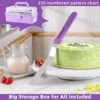 my-11134207-7rasf-mbw65b2ub4qx3d.webp 235 Piece PURPLE Baking Set Ultimate Cake Decorating Kit 39 Nozzles 100 Piping Bags 8 Carving Tools