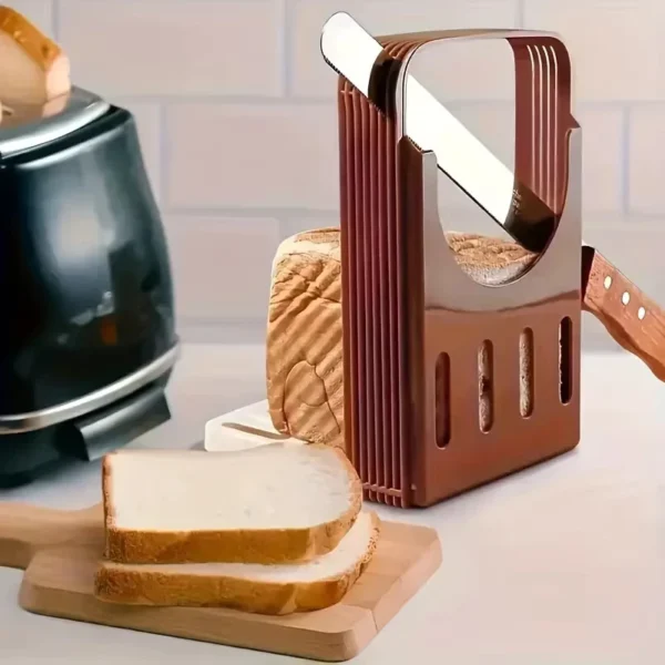 my-11134207-7rask-m9txnjnoczc007.webp Toast Slicer Plastic Bread Slicer Foldable Kitchen Baking Tool for Slicing Bread Must Have Tool