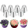 my-11134207-820la-mk0qnhhjy8sg11.webp 13PCS Kit with 7Tips Tri Coupler Leaf Nozzles Professional Decoration Tools for Baking Enthusiasts