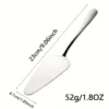 1PC Stainless Steel Serrated Cake Pizza Cutter All in One Slicer Dishwasher Safe Kitchen Baking Tool