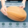 sg-11134201-22120-vmeik4svtwkva8.webp 50PCS Disposable Air Fryer Paper Round Parchment Paper Liners Food Grade Oil Proof Baking Paper