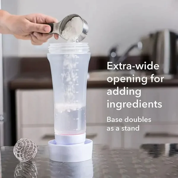 1L Batter Hand Mixing Bottle Waffle Pancake Batter Shaker Bottle Bakery Supplies Batter Dispenser