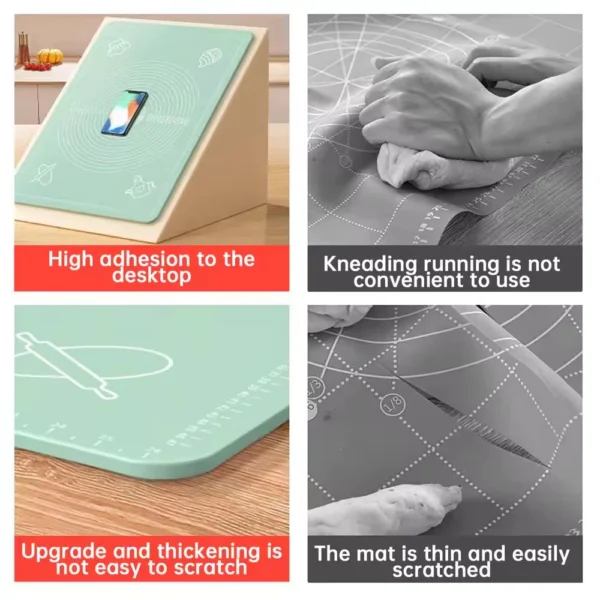 sg-11134201-7rd60-m7j38xxb6vht92.webp 50x70 Large sized Thickened Non Stick Silicone Mat Rolling Dough Mat Pastry Baking Mat Baking Tool