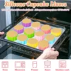 12PCS set Non Stick Silicone Mold