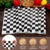 sg-11134201-7rdyf-mdok26hrk0x07d.webp 50PCS Checkboard Food Grade Wax Paper Food Wrapping Paper Fried Food Anti Oil Pad Paper Baking Paper