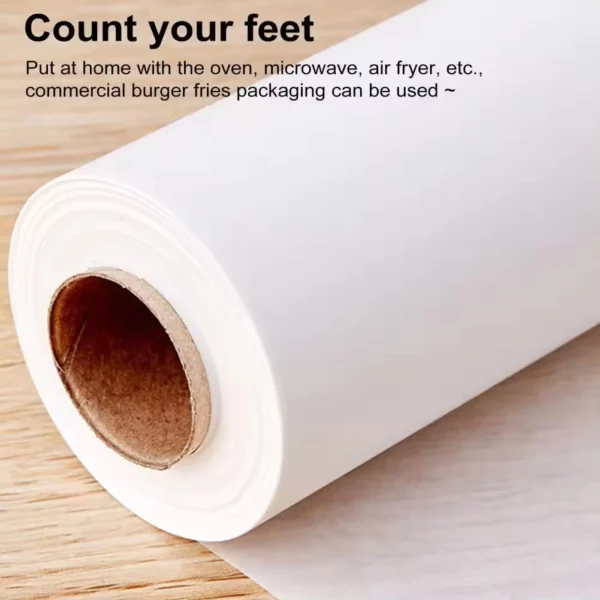 10m Kitchen Non Stick Baking Paper Air Fryer Oven Oil Paper