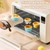 50PCS Aluminium Foil Cake Box with Cap Reusable Baking Pudding Cake Mould Air Fryer Cupcake Cup