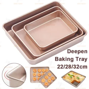 Premium Deepen Thicken Baking Tray Set