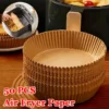 sg-11134201-821d9-mghpmishyrd648.webp 50PCS Disposable Air Fryer Paper Round Parchment Paper Liners Food Grade Oil Proof Baking Paper