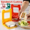 Sandwich Cutter and Sealer DIY Sandwich Cutting Tool for Kids Lunch Multiple Shape Baking Tools