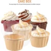 sg-11134201-825af-mftf06524hl74e.webp 50PCS Cupcake Cup with Cover Greaseproof Cupcake Liners Natural Colour Muffin Baking Cups for Party